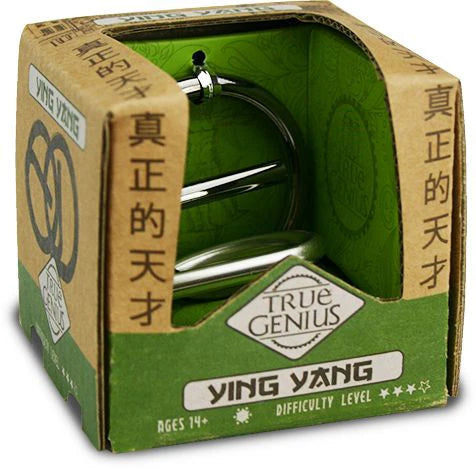 True Genius Yin Yang - Metal Brainteaser Puzzle