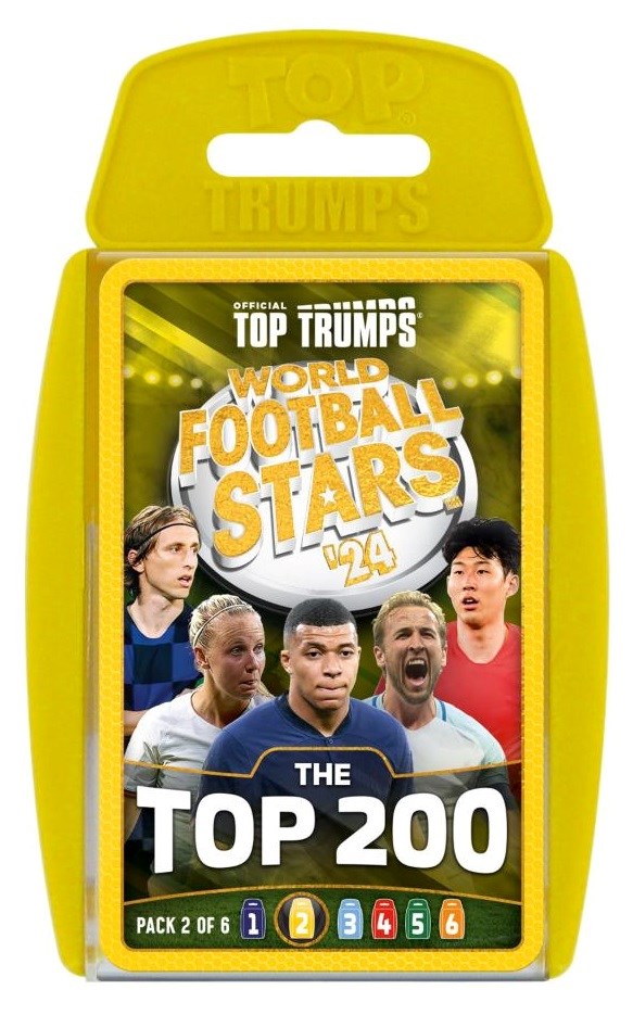 Top Trumps World Football Stars Top 200