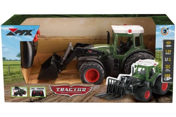Remote Control Tractor with Front Bucket
