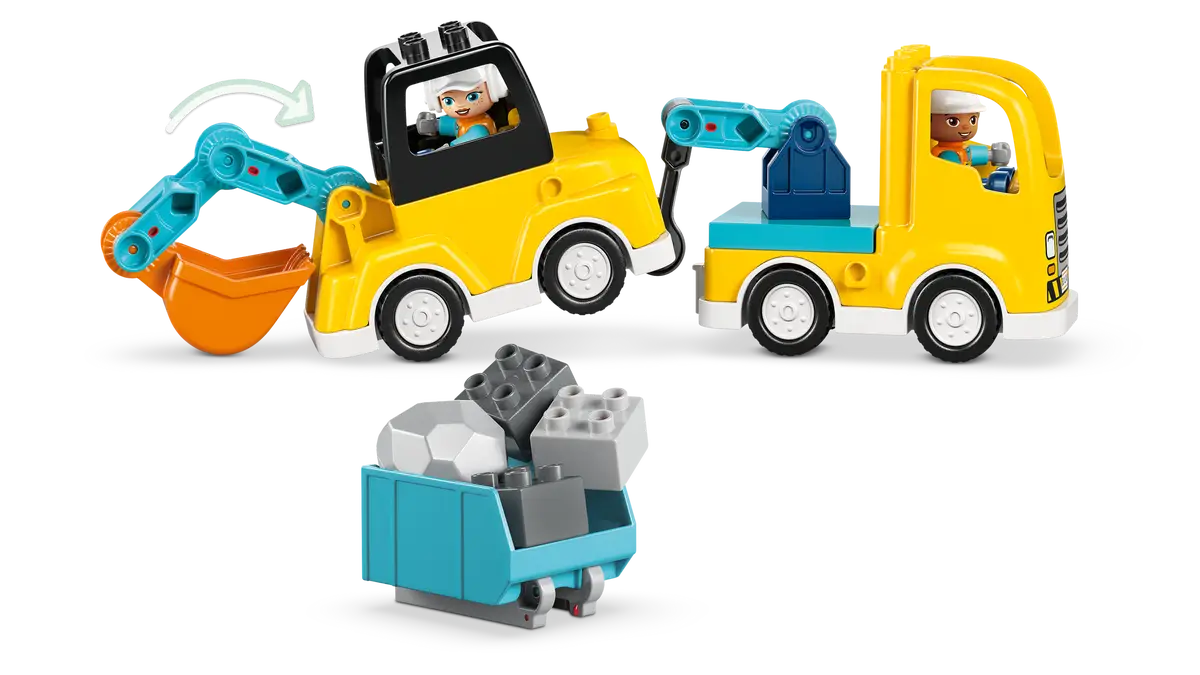 LEGO DUPLO - 3 in 1 Construction Vehicles - 10475