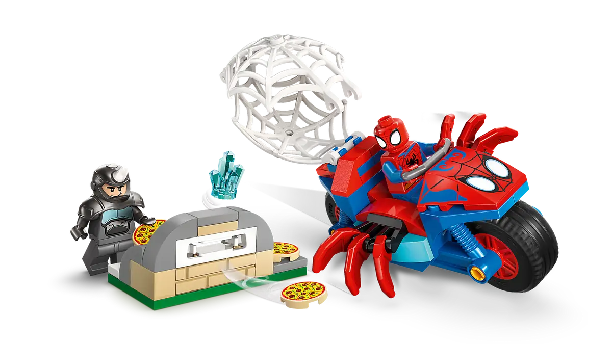 LEGO Marvel - Spidey on his Motorcycle vs Rhino - 11206