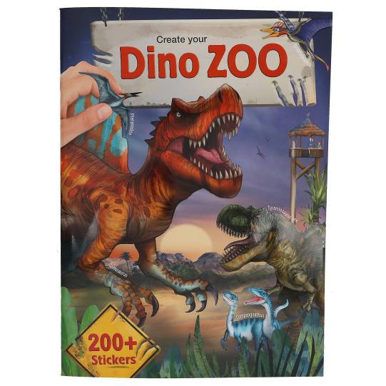 Create Your Dino Zoo Sticker Book