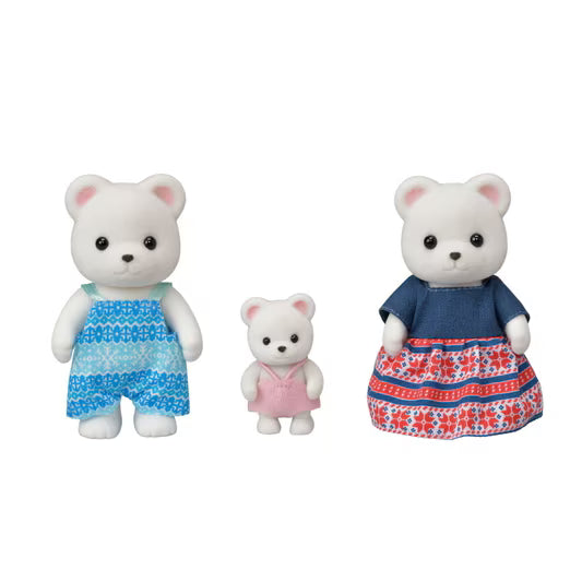 Sylvanian Families - Polar Bear Family 5396