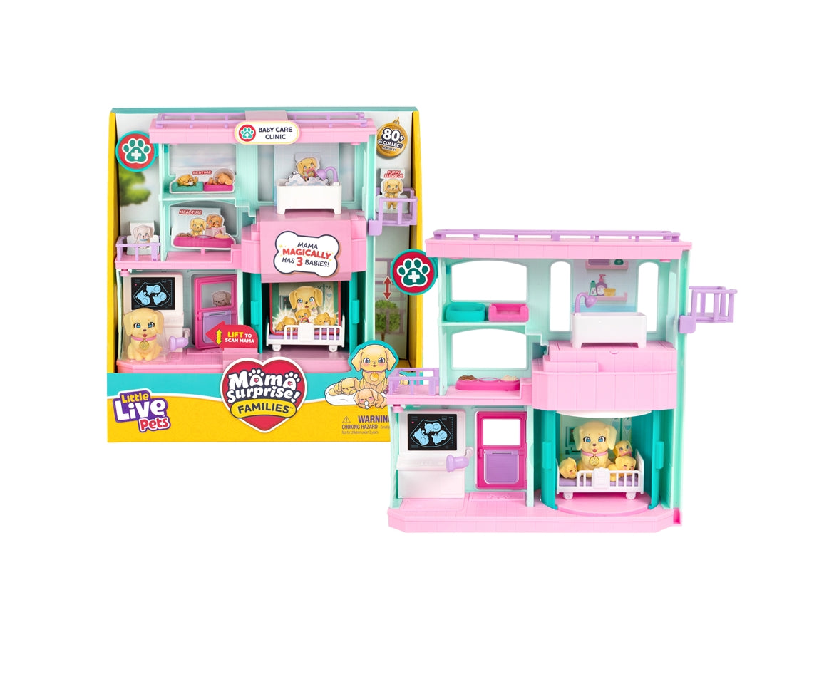 Little Live Pets Mama Surprise Families Baby Care Clinic