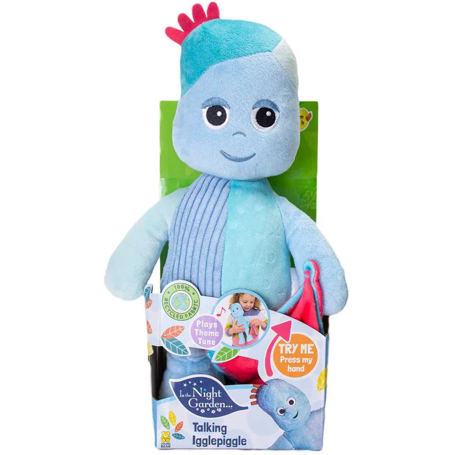 In the Night Garden Iggle Piggle Talking Plush