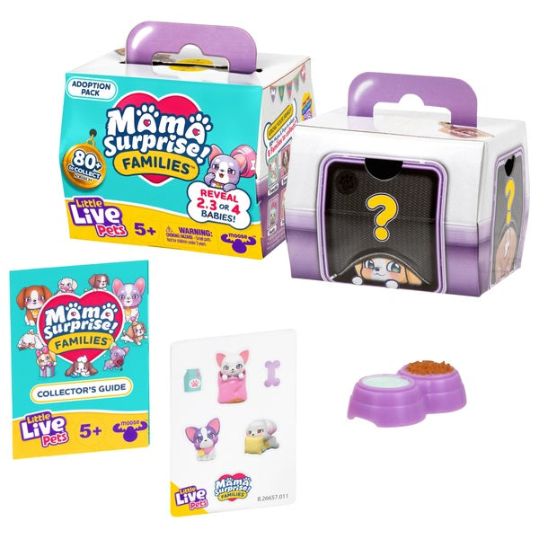 Little Live Pets Mama Surprise Families Adoption Pack 8 piece