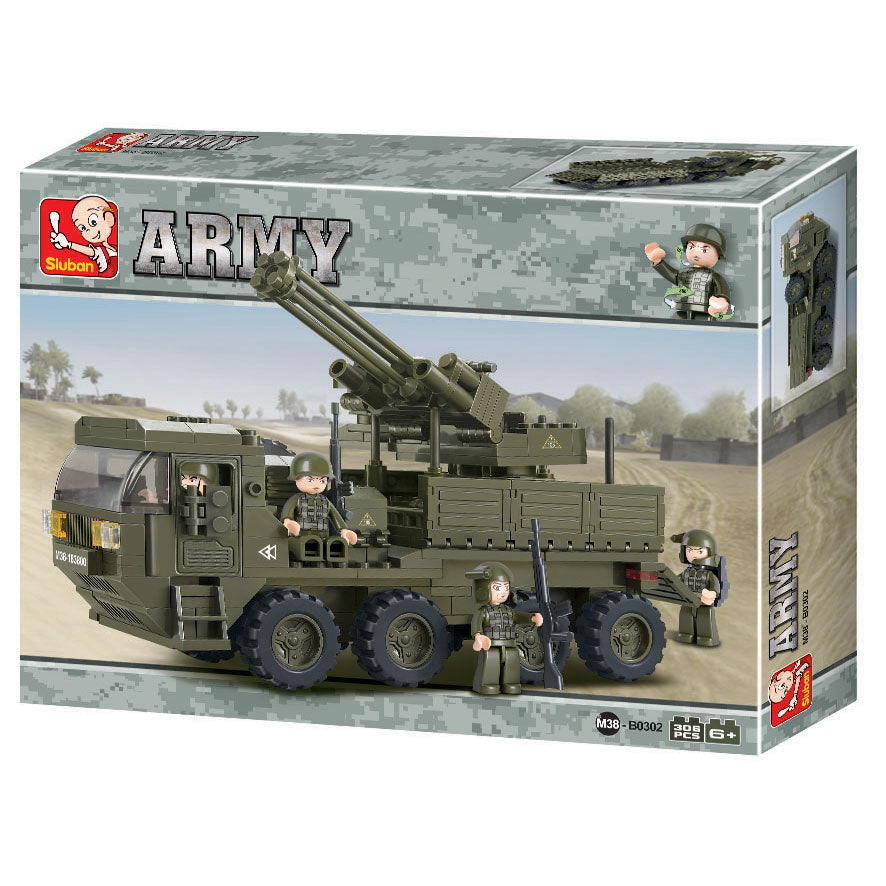 Sluban Heavy Transporter Construction Building Set