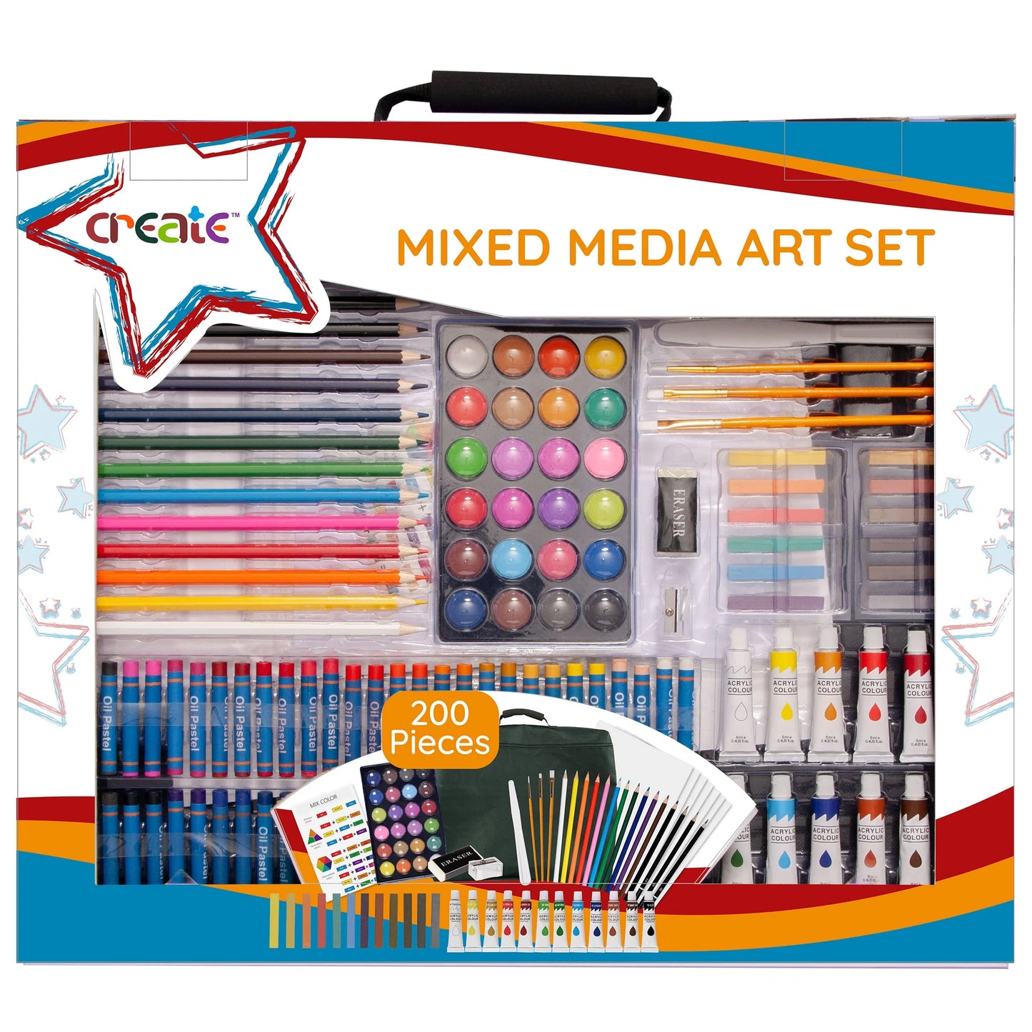 Create Mixed Media Art Set 200pc