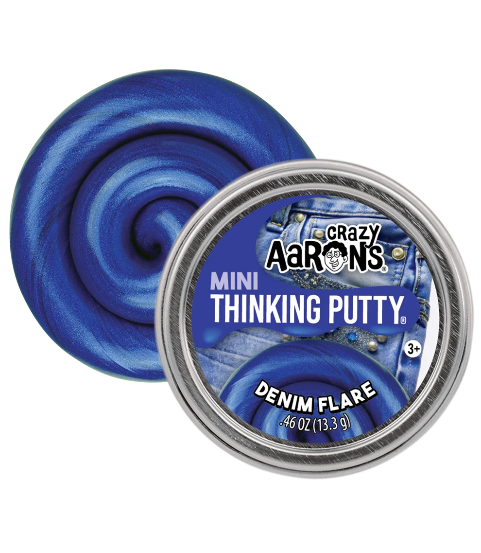 Crazy Aaron's Putty Mini Tin Denim Flare