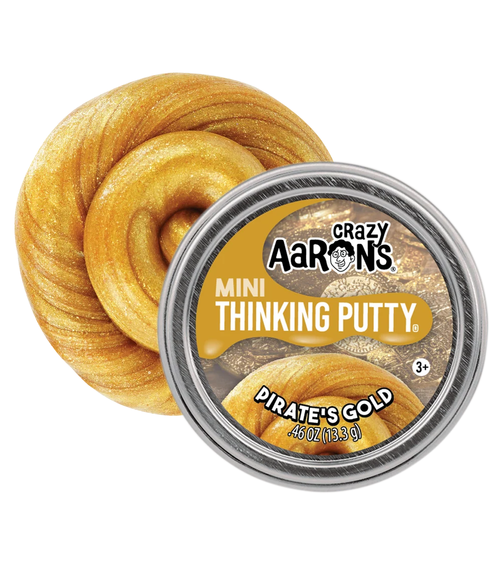 Crazy Aaron's Putty Mini Tin Pirate's Gold