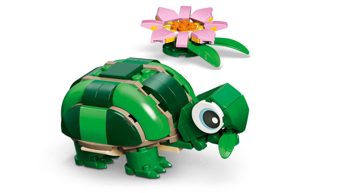 LEGO CREATOR - Turtle with a Water Lily - 31377