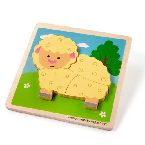 Big Jigs Chunky Lift Out Puzzle Sheep