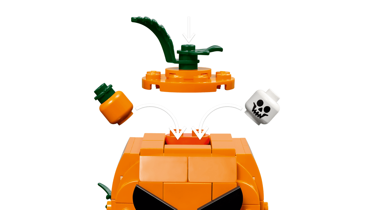 LEGO Occasions - Jack-O-Lantern Pickup Truck 40822