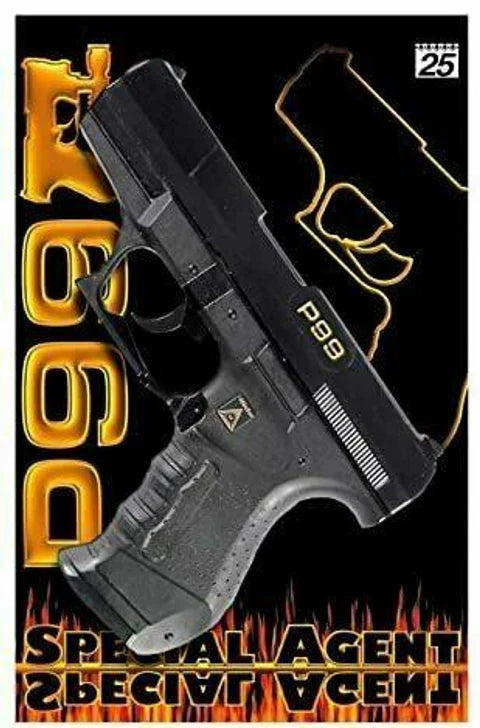 100 Shot Special Agent Gun Black