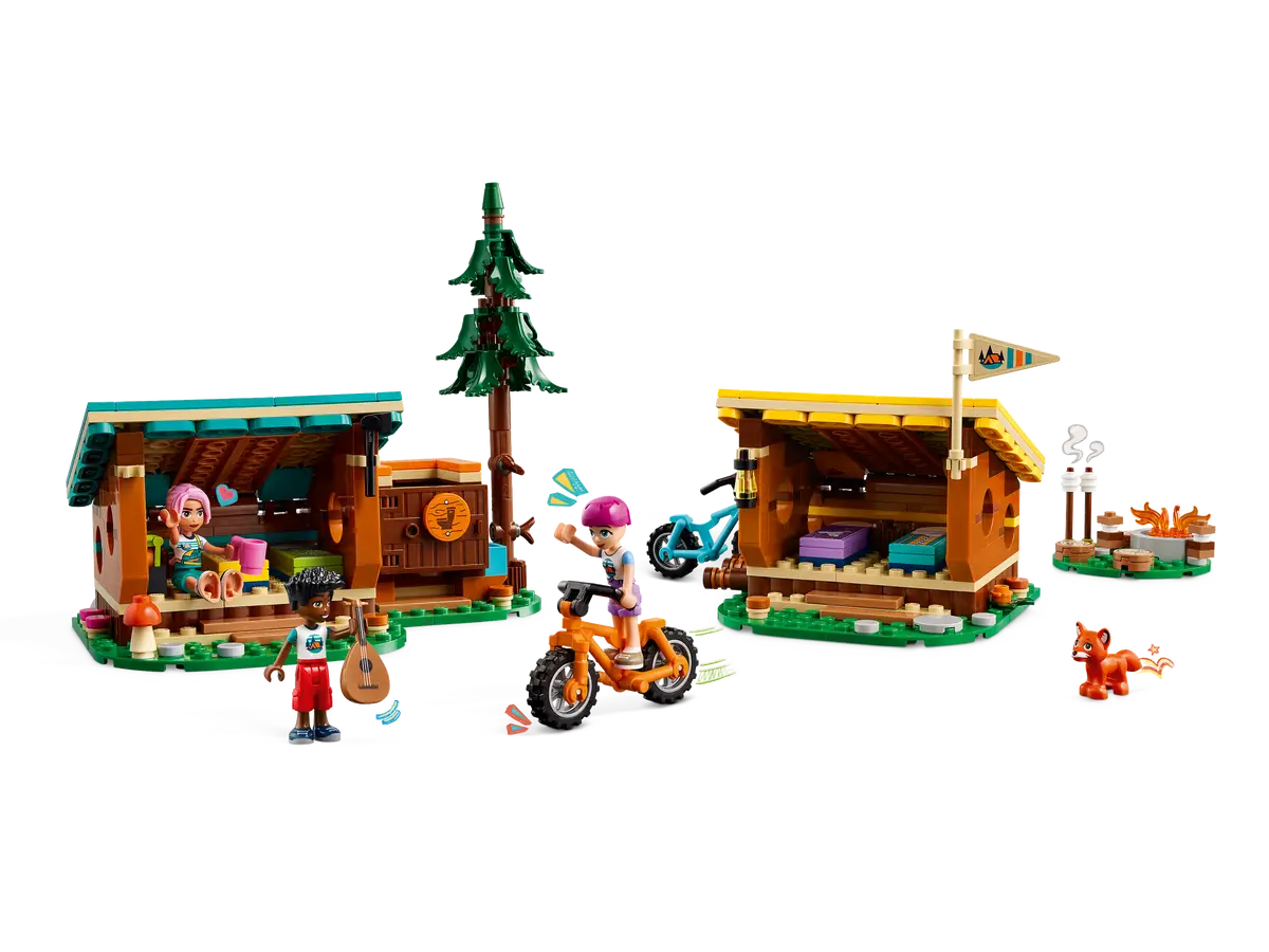 LEGO Friends Adventure Camp Cozy Cabins - 42624