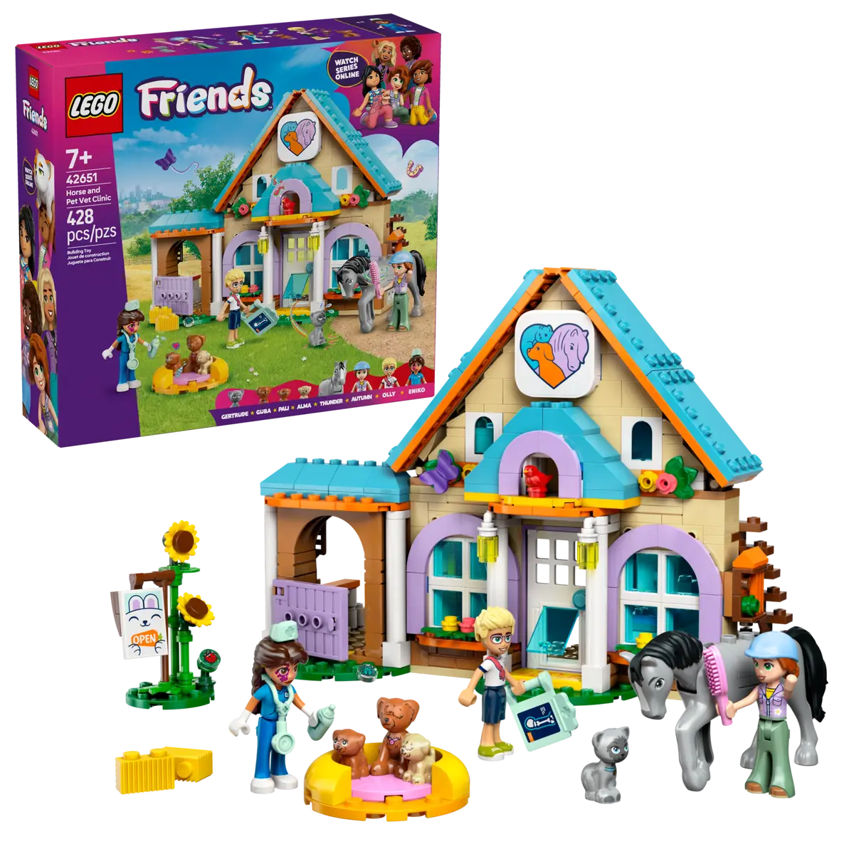 LEGO Friends - Horse and Vet Clinic - 42651