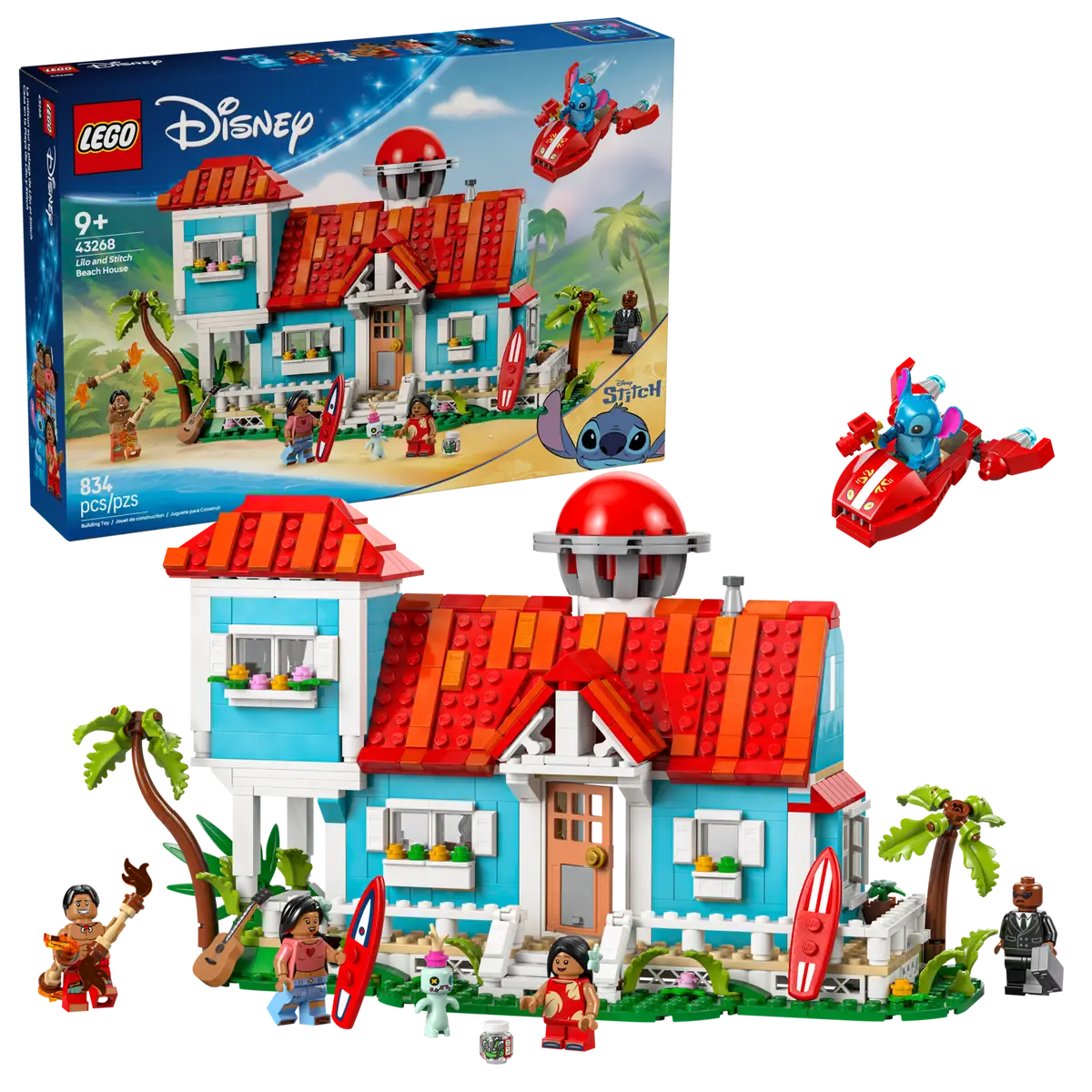 LEGO Disney - Lilo and Stitch Beach House - 43268