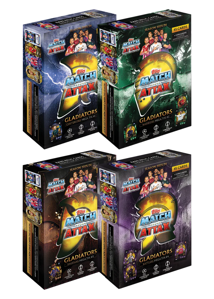 UCL Match Attax 25/26 Mega Tin Assorted