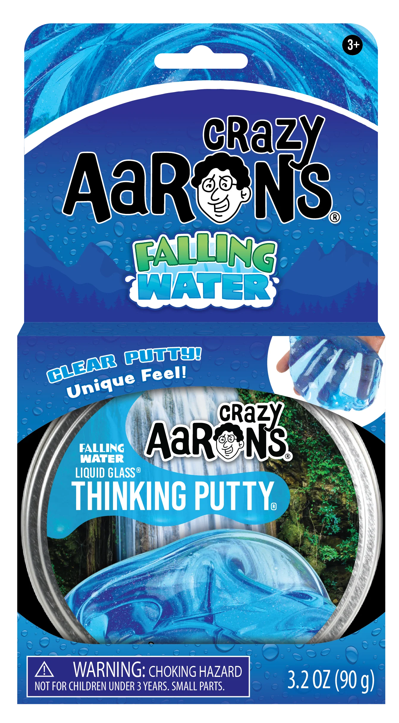 Crazy Aaron's Putty Thinking Putty Falling Water