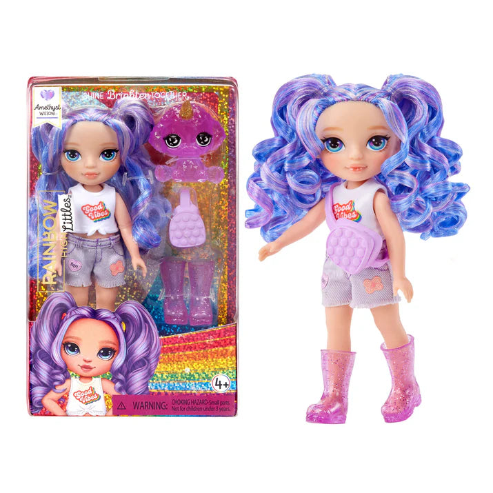 Rainbow High Littles Dolls - Amethyst Willow