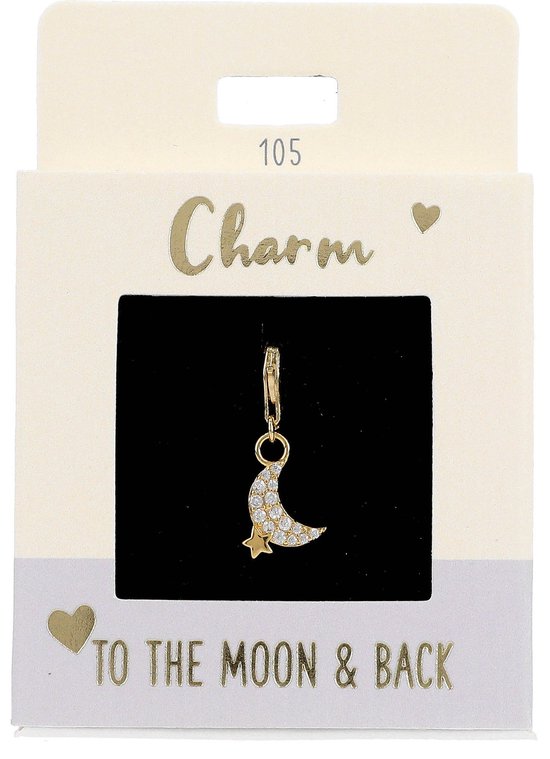 Charm To The Moon & Back Gold-Plated 105