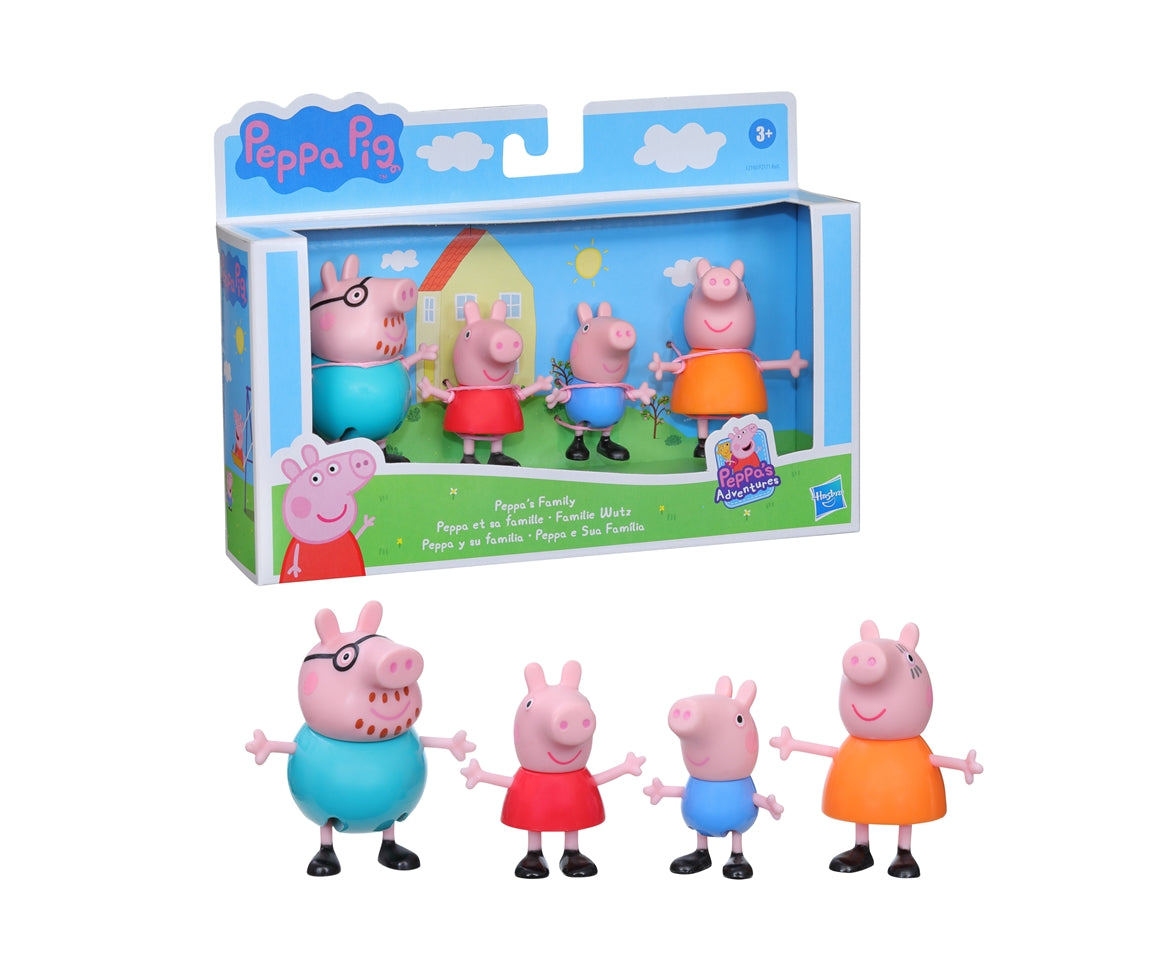 Peppa Pig Peppa's Family 4pk Assortment