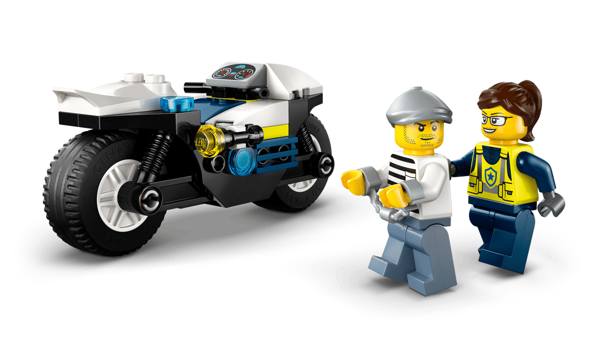 LEGO CITY - Police Motorcycle Chase 60455