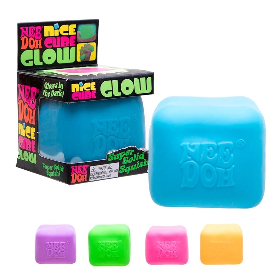 Nee-Doh Nice Cube Glow