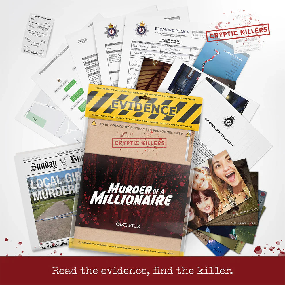 Cryptic Killers Murder of a Millionaire