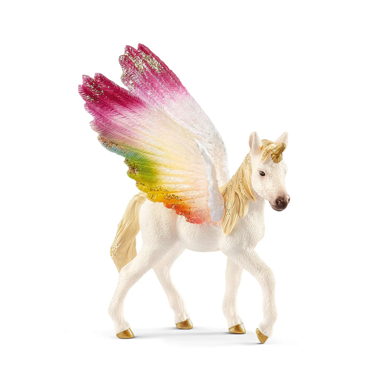 Schleich - Bayala - Winged Rainbow Unicorn Foal - 70577