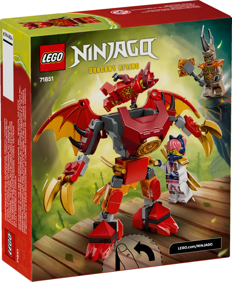 LEGO Ninjago - Kais Dragon Mech Battle Pack - 71851