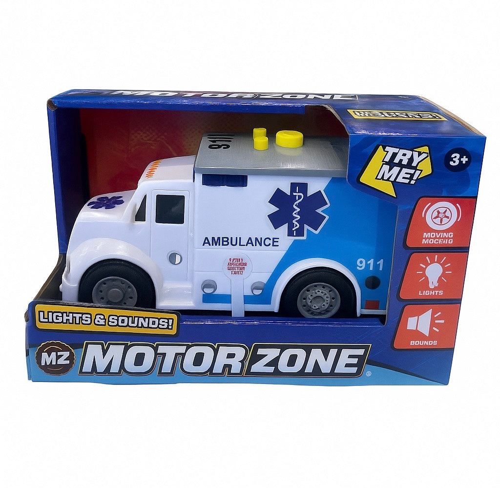 Motor Zone Ambulance - Lights & Sounds!