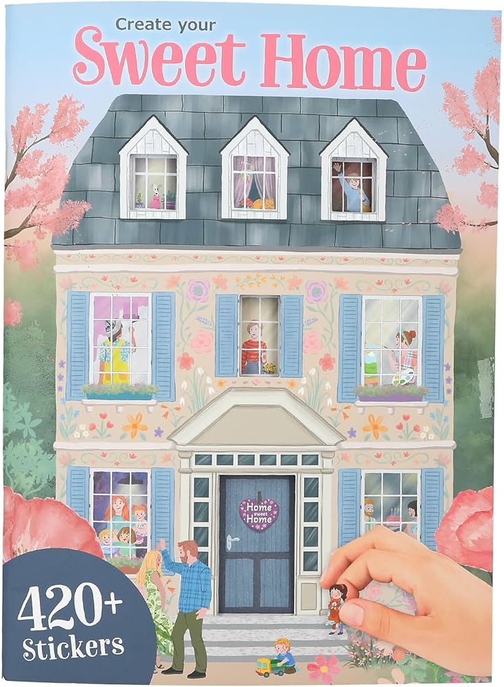 Create Your Sweet Home Stickerbook