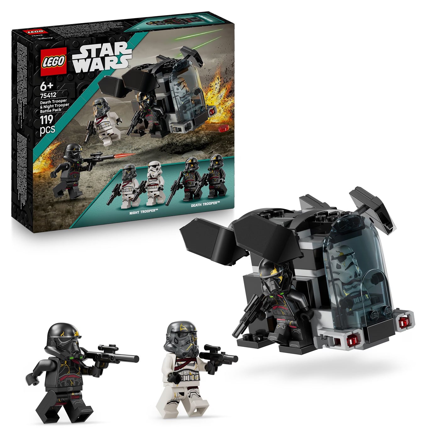 LEGO Star Wars - Death Trooper & Night Trooper Battle Pack - 75412