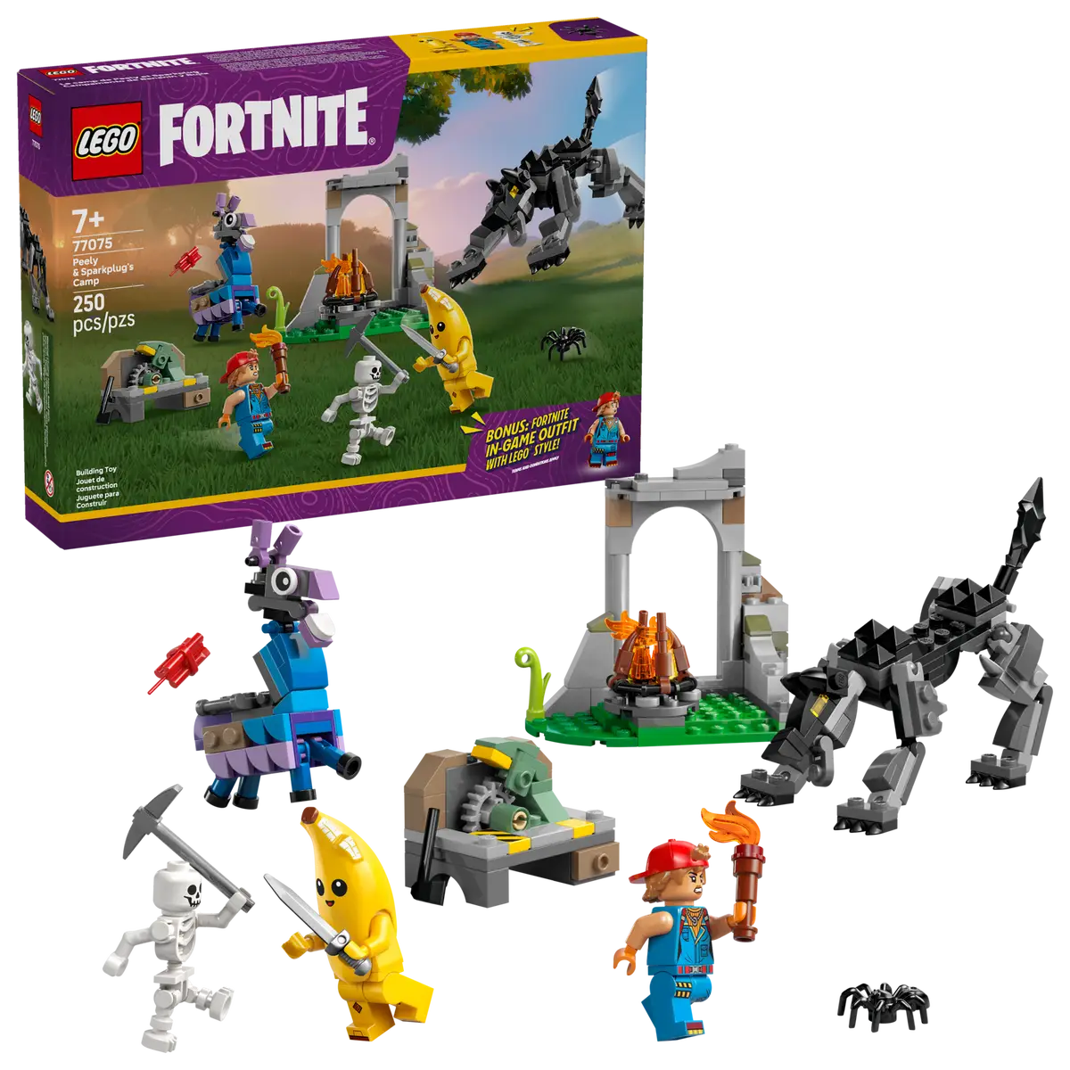 LEGO Fortnite - Peely & Sparkplug's Camp - 77075