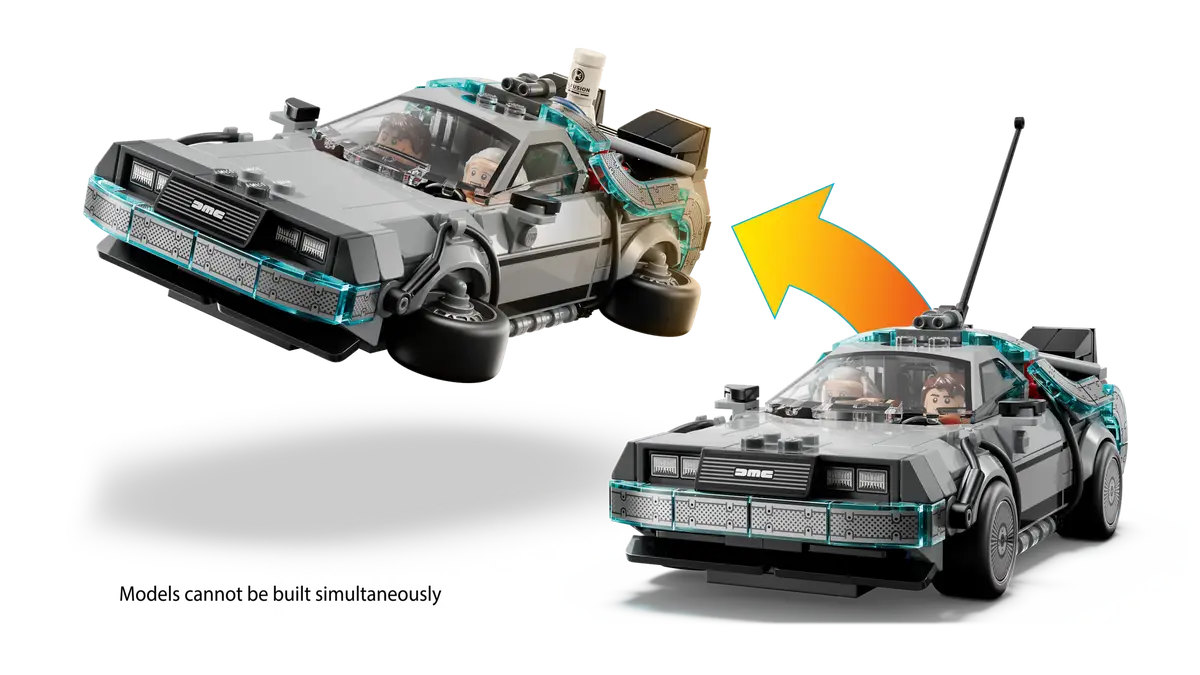LEGO Speed Champions - Time Machine from Back to the Future - 77256