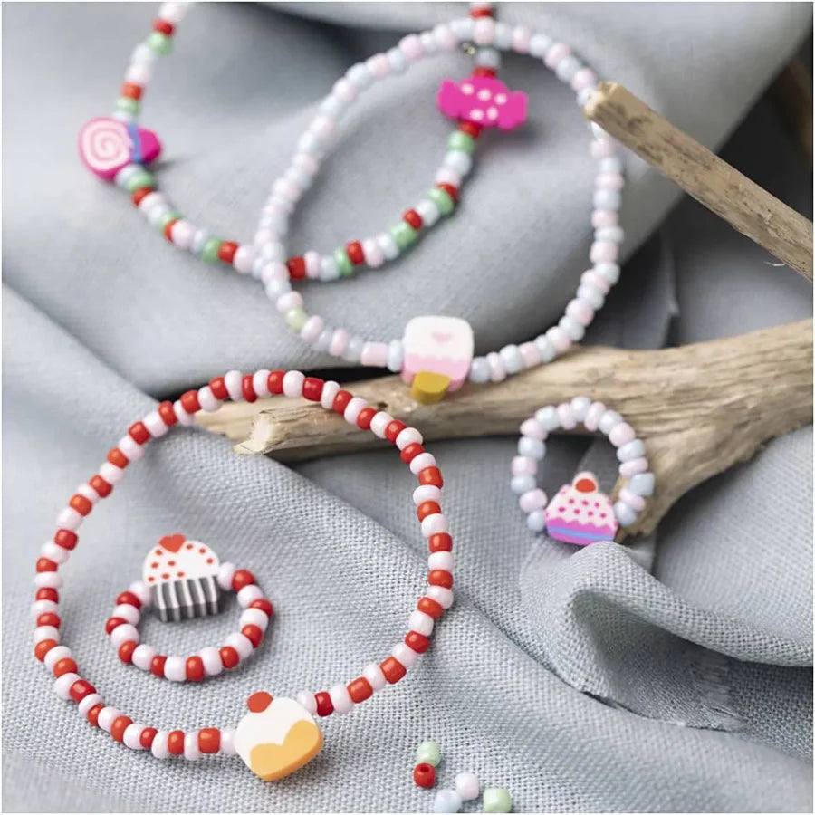 Mini Craft Kit Jewellery Elastic Bracelet & Earring