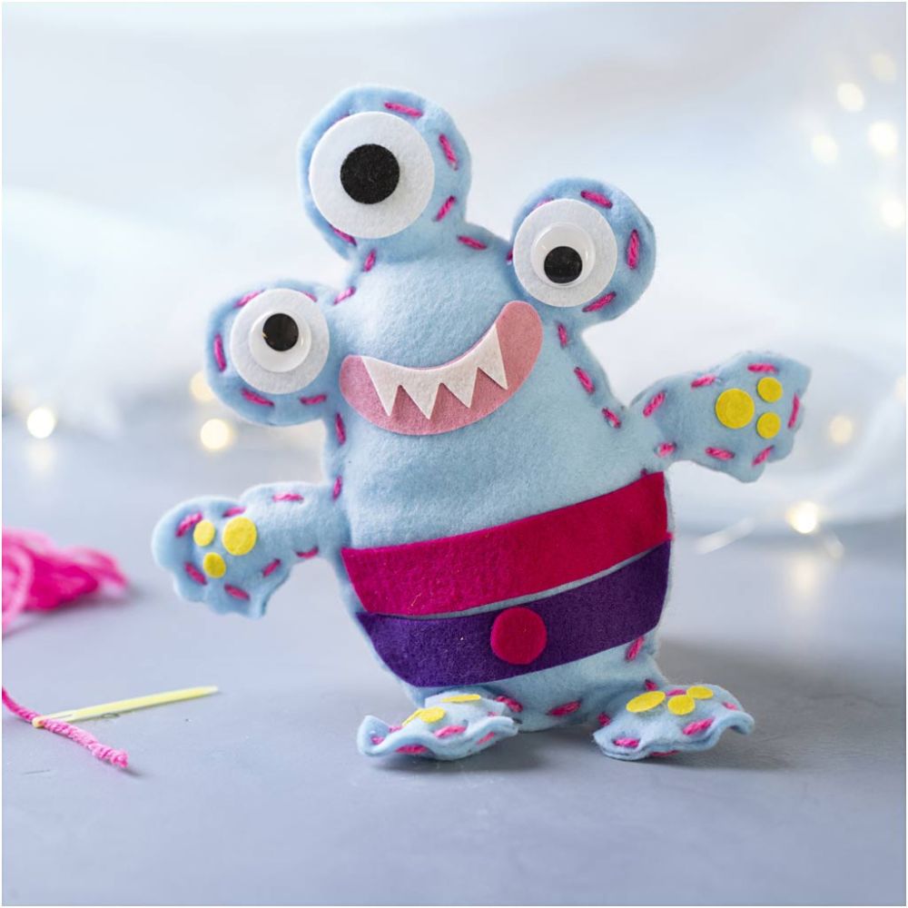 Mini Craft Kit Sewing Monster