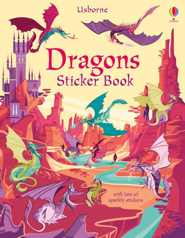 Usborne Dragons Sticker Book