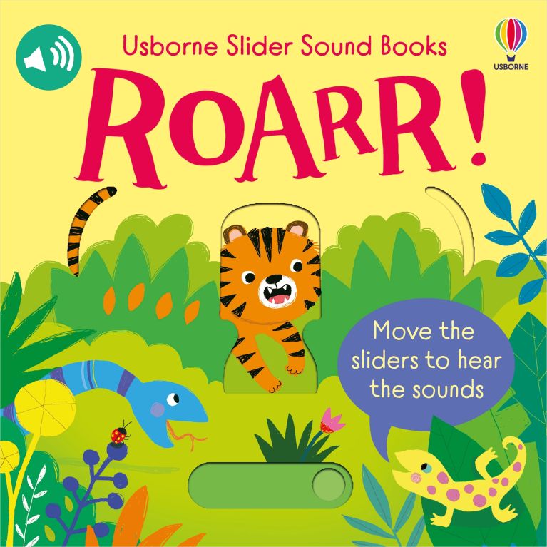 Slider Sound Books - ROARR!