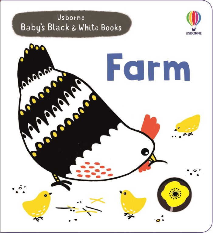 Usborne Baby's Black and White Books - Farm