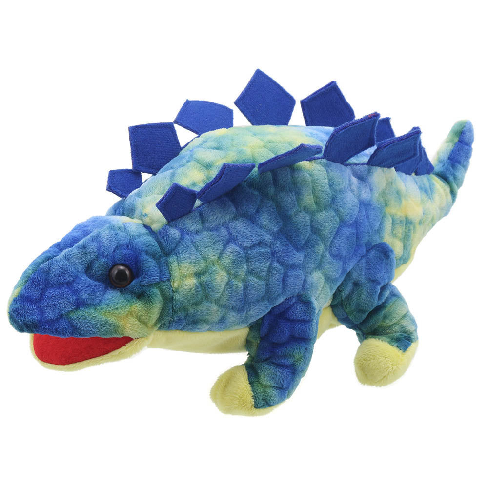 Baby Stegosaurus Blue - Puppet Company Baby Dinos