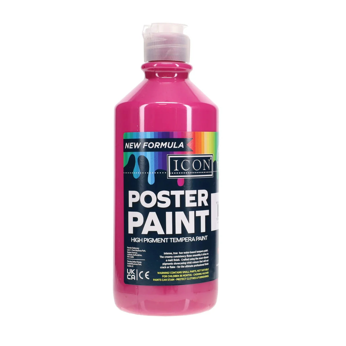 Icon Poster Paint 500ml Magenta