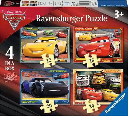 Disney Pixar Cars - 4 in a box - Ravensburger