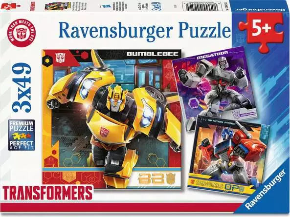 Transformers - 3x49pc - Ravensburger