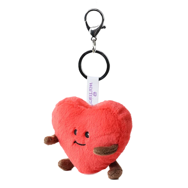 Warmies Heart Bag Charm