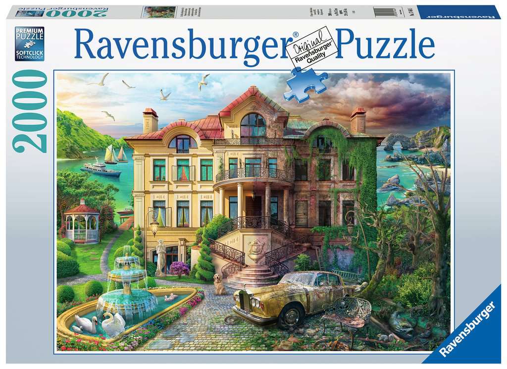 Macallaí Cove Manor - Jigsaw 2000 ríomhaire - Ravensburger 17464