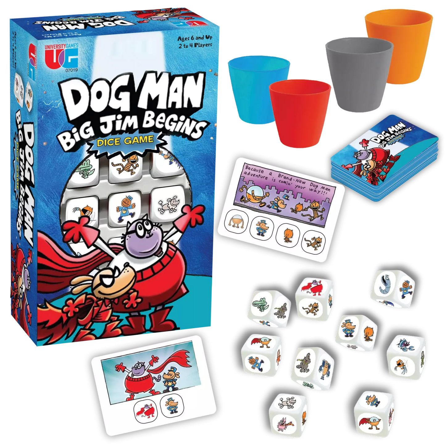 Dog Man Big Jim Begins Dice