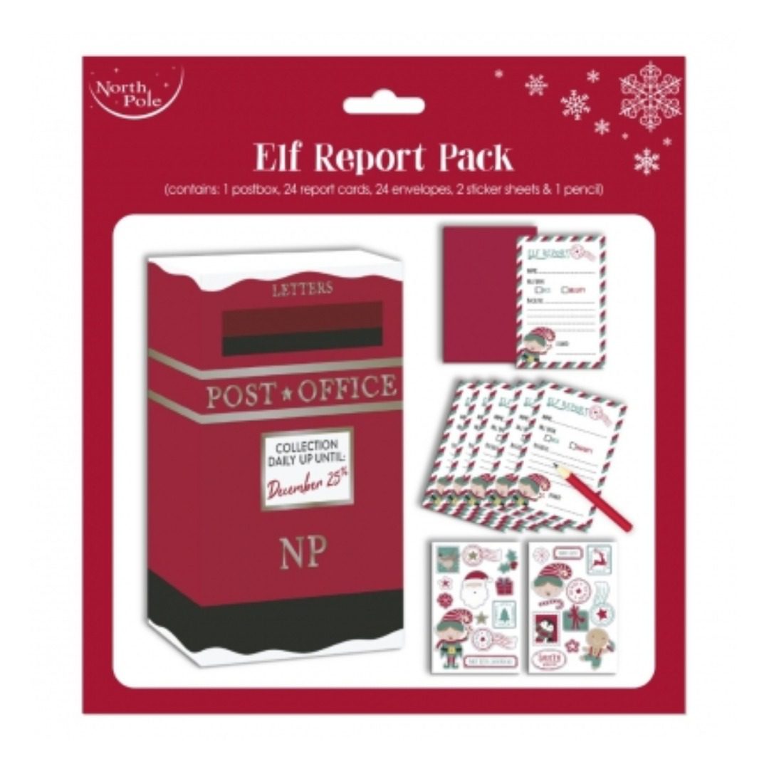 Make Your Own Elf Report Box