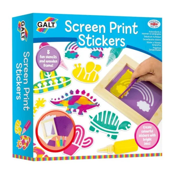 Galt Screen Print Stickers Craft Kit